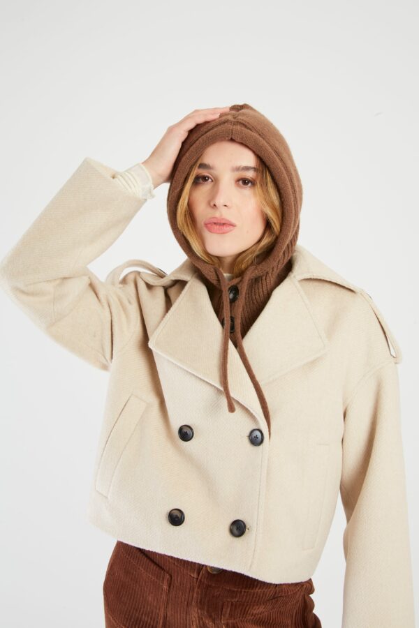 Cagoule marron ou Noire