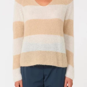 Pull Mohair rayé