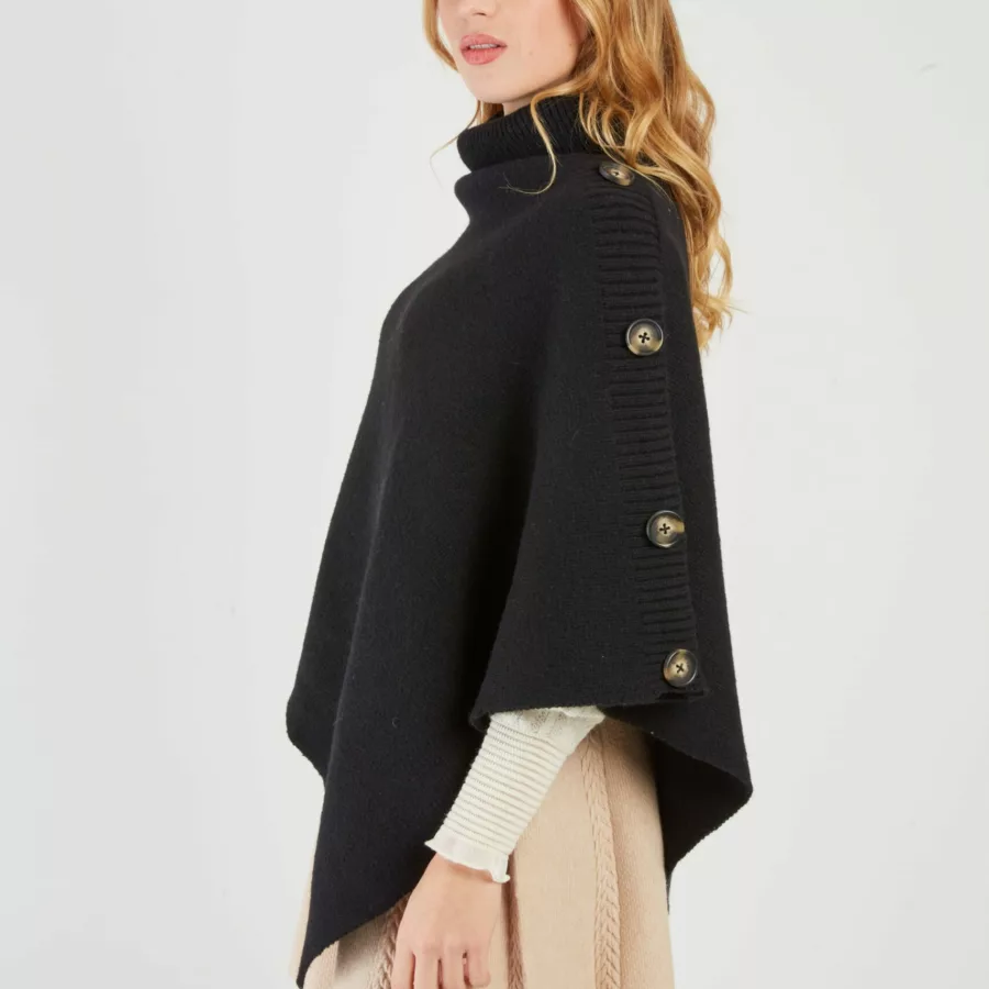 Poncho Beige ou Noir