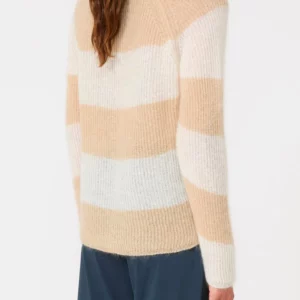 Pull Mohair rayé