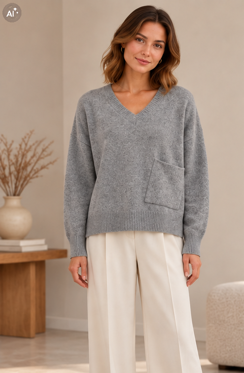 Pull Raccoon gris