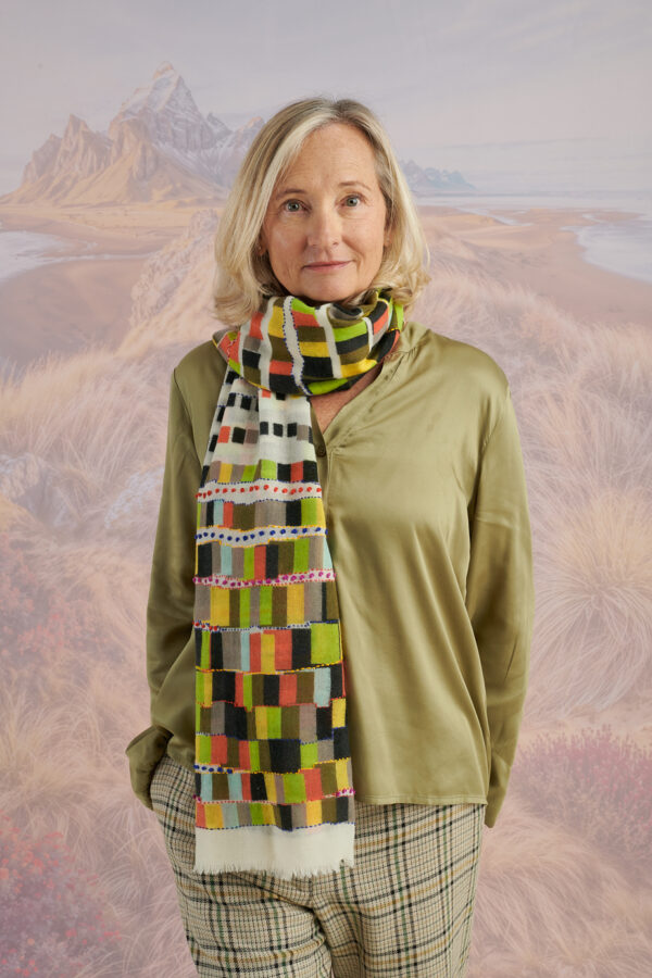 Echarpe Anouk Kaki – Image 2