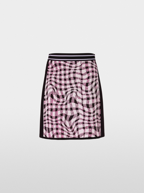 Jupe droite rose et noire – Image 4