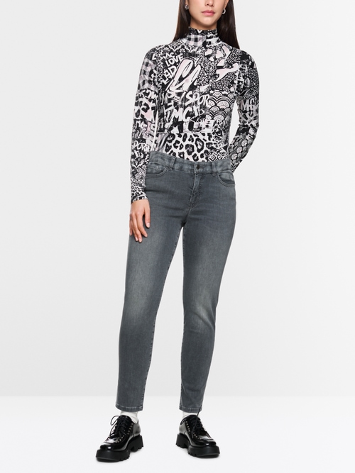 Jean's Silea Gris et rose – Image 2