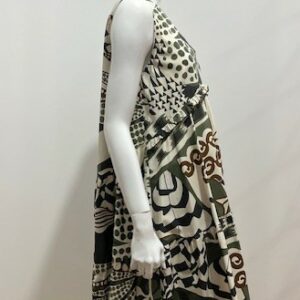 Robe longue imprimée