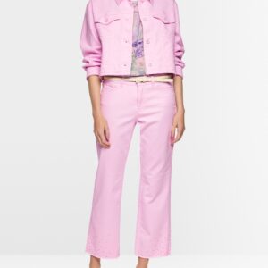 Jean&rsquo;s jaune ou rose