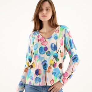 Pull Coton Cachemire cintré