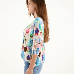 Pull coton cachemire oversize