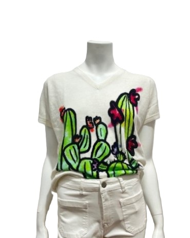 Haut imprimé Cactus – Image 2