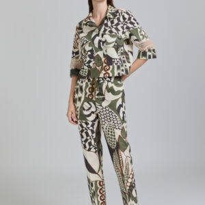 Pantalon fluide imprimé