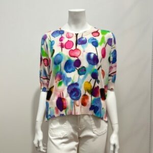 t-shirt coton cachemire