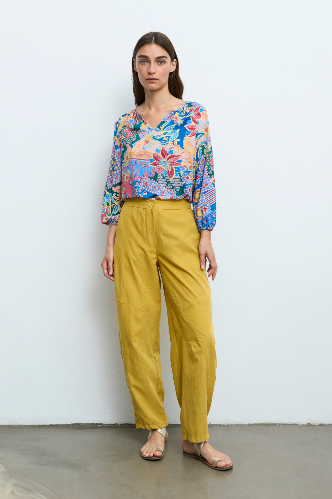 Blouse Aldomartins bleue – Image 2