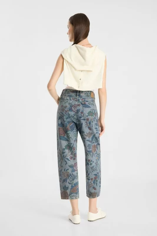 Jeans Hanni fleurs