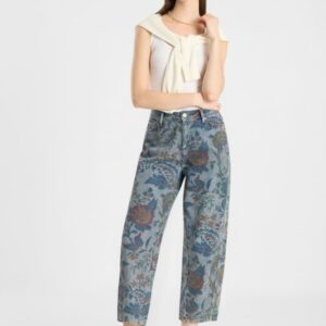 Jeans Hanni fleurs