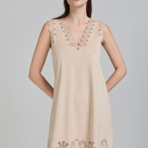 Robe en suédine