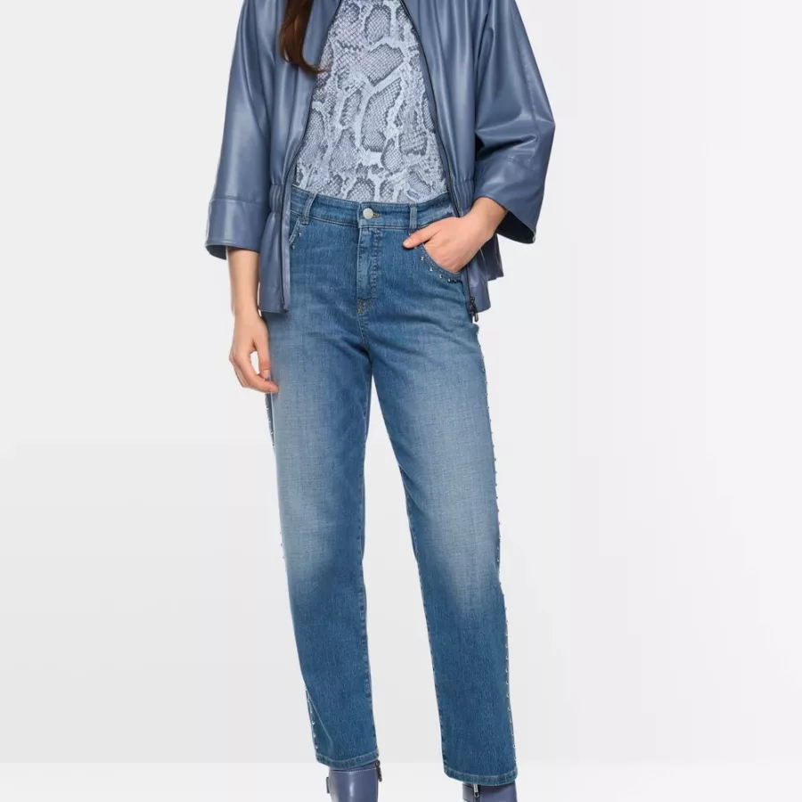 Jeans Bleu Clous