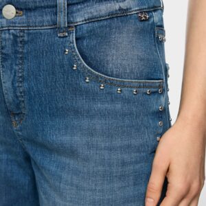 Jeans Bleu Clous