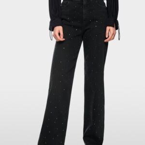 Jeans Gris Clous