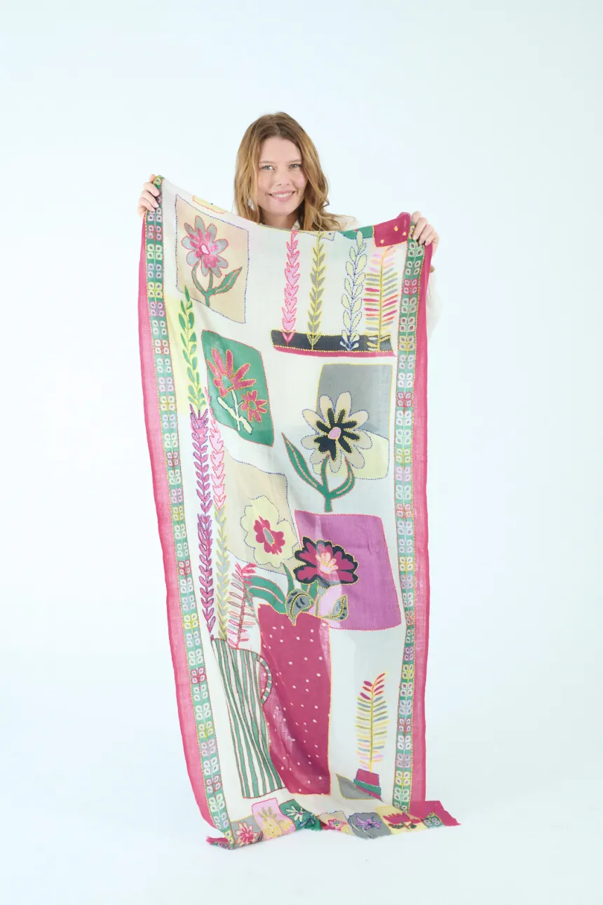 Echarpe Agape Rose – Image 3