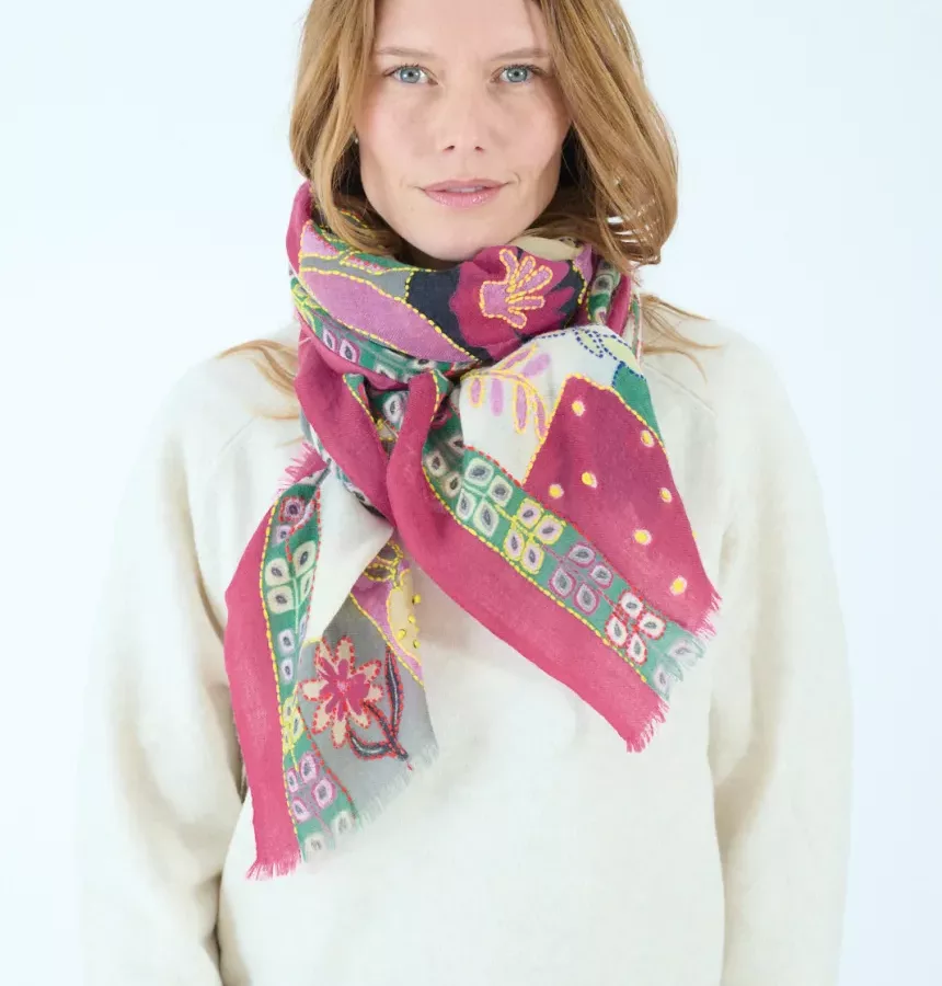 Echarpe Agape Rose