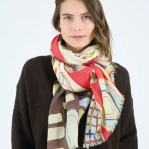 Echarpe Ary Rouge