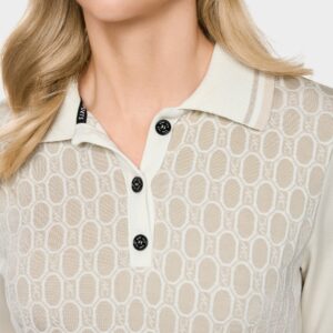 Robe imprimé logo doré
