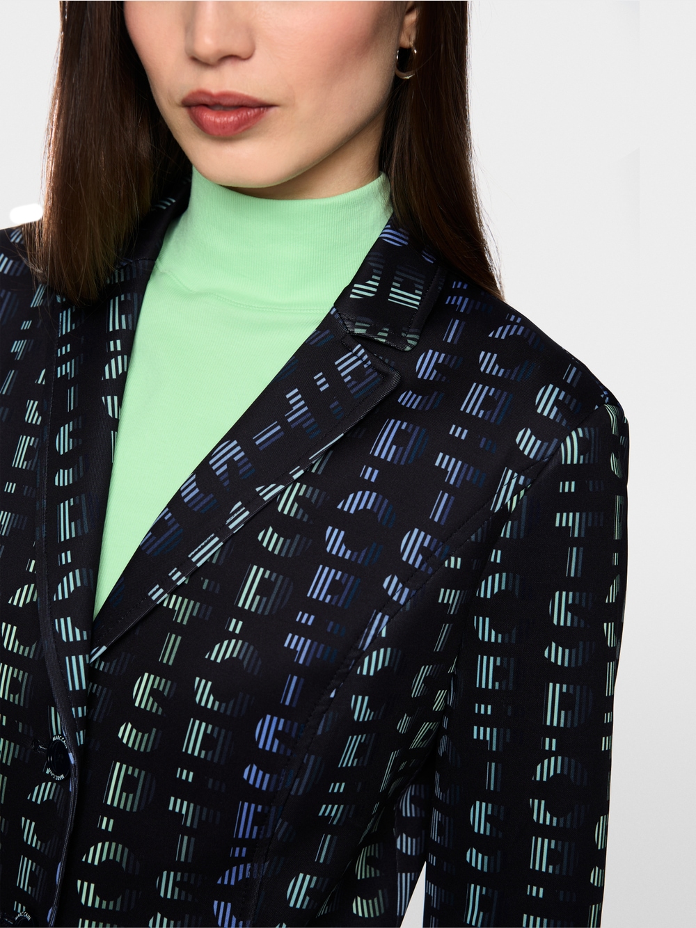 Blazer imprimé géométrique – Image 3