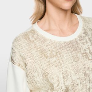 Pull bimatières Doré