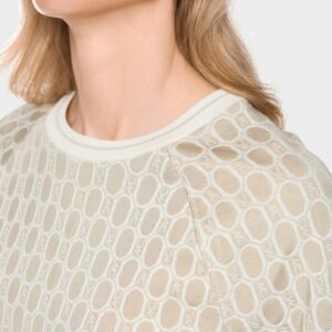 Pull imprimé logo doré