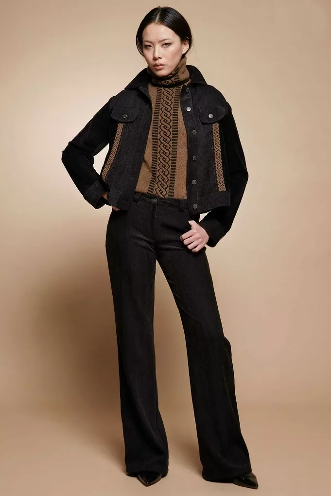Pantalon Droit en Velours – Image 3