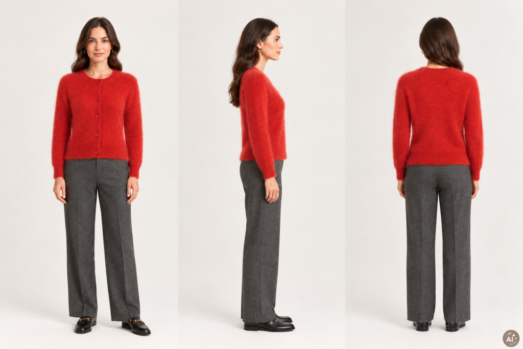 Gilet en racoon rouge – Image 4