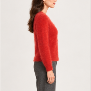 Gilet en racoon rouge