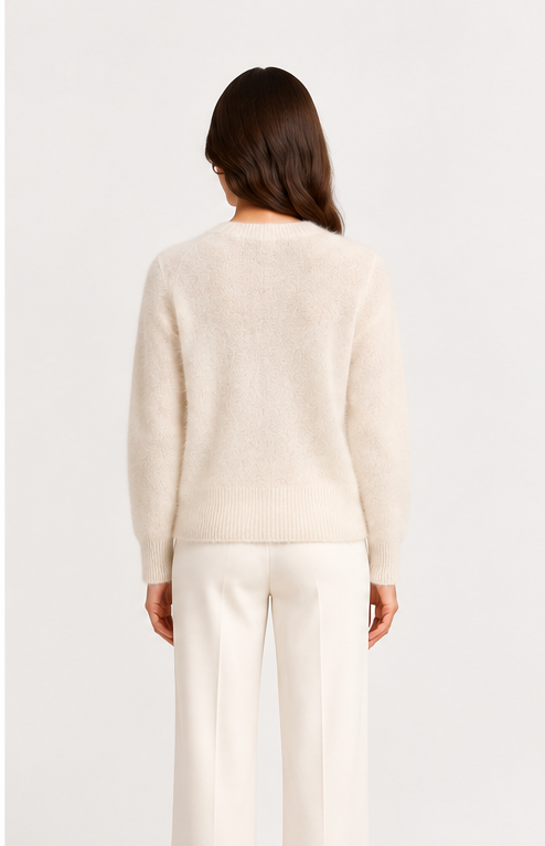 Gilet en racoon écru – Image 3