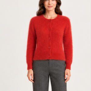 Gilet en racoon rouge