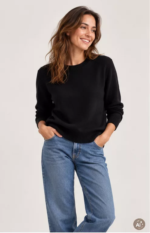Pull en cachemire Noir