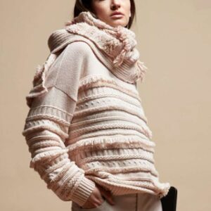 Pull Maille et Franges