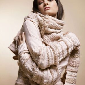 Pull Maille et Franges