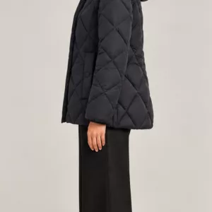 Veste Matelassée Noire