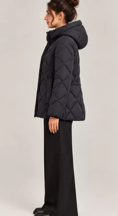 Veste Matelassée Noire