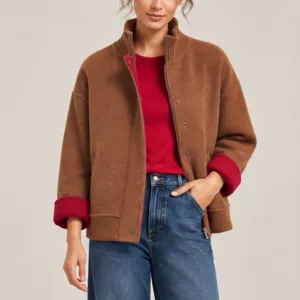 Blouson bomber camel Fenice Max Mara