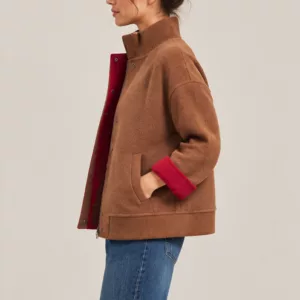Blouson bomber camel Fenice Max Mara