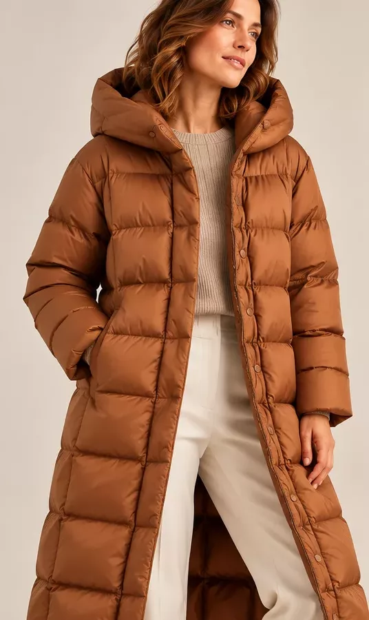 Doudoune Longue Camel Maxmara Ref Gennaio