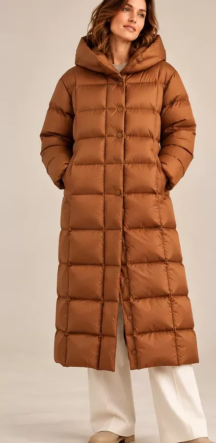 Doudoune Longue Camel Maxmara Ref Gennaio