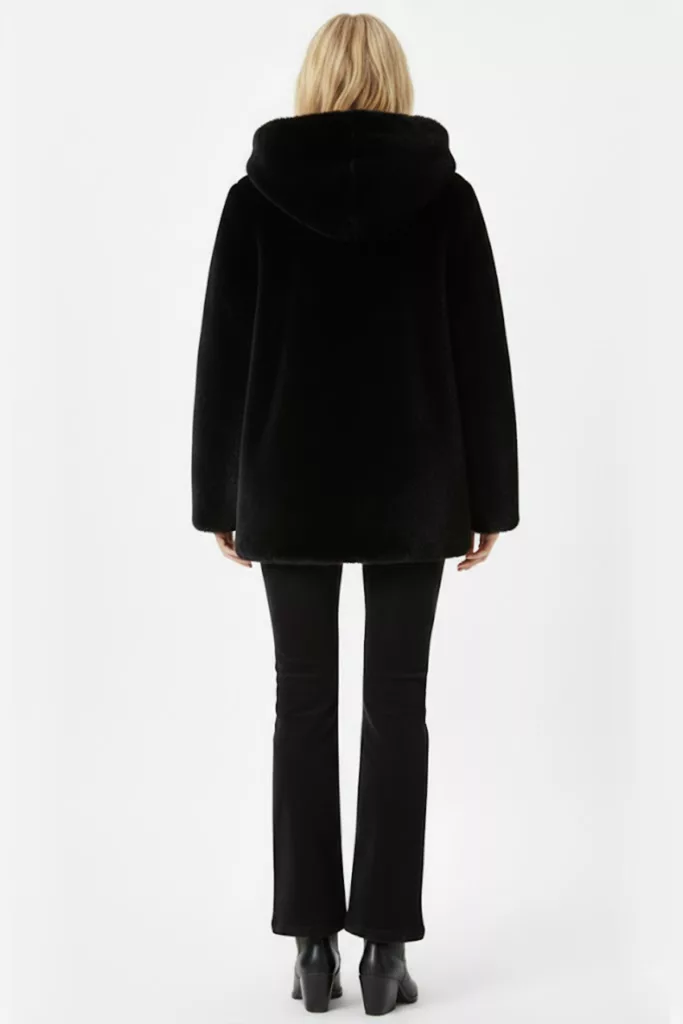 Manteau en fausse fourrure – Image 6