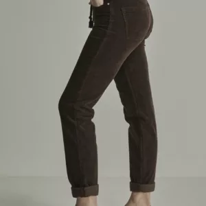 Pantalon en velours marrron