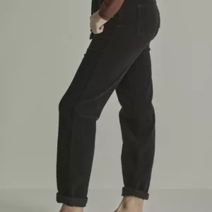 Pantalon en velours noir