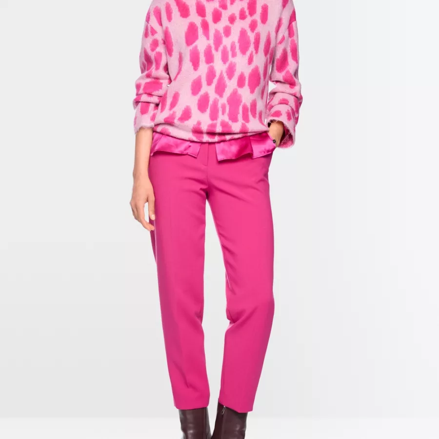 Pull léopard rose Marc Cain