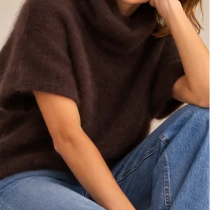 Pull sans manche en racoon 2 coloris